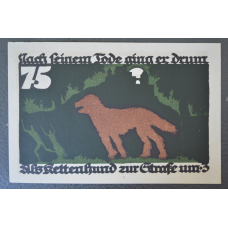 Німеччина. Нотгельд. 75 Pf   ( 11 )