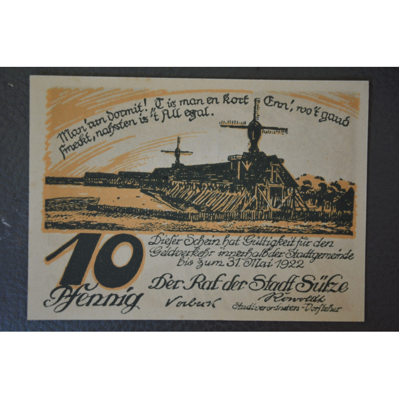 Німеччина. Нотгельд. 10 Pf ( 11 ) Німеччина. Нотгельд. 10 Pf ( 11 )