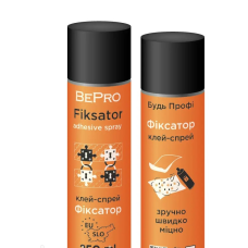 BEPRO FIKSATOR ADHESIVE 250 ML - універсальний неопреновий клей на основі синтетичного каучуку, 250 мл
