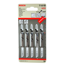 Пилки для лобзика Bosch T101B HCS по дереву ( 5 шт.)