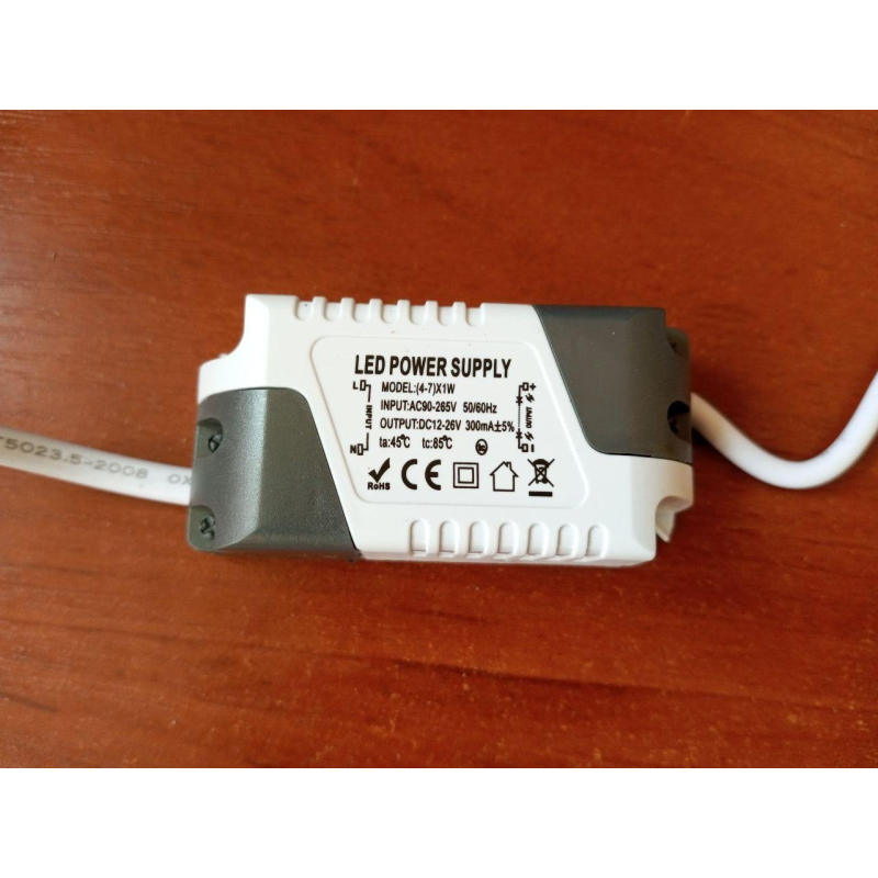Светодиодный LED драйвер (4-7)X1W Светодиодный LED драйвер (4-7)X1W