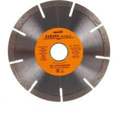 Диск алмазный отрезной сегментный EUROPA Standard 125x22.2 мм SPARTA 73163