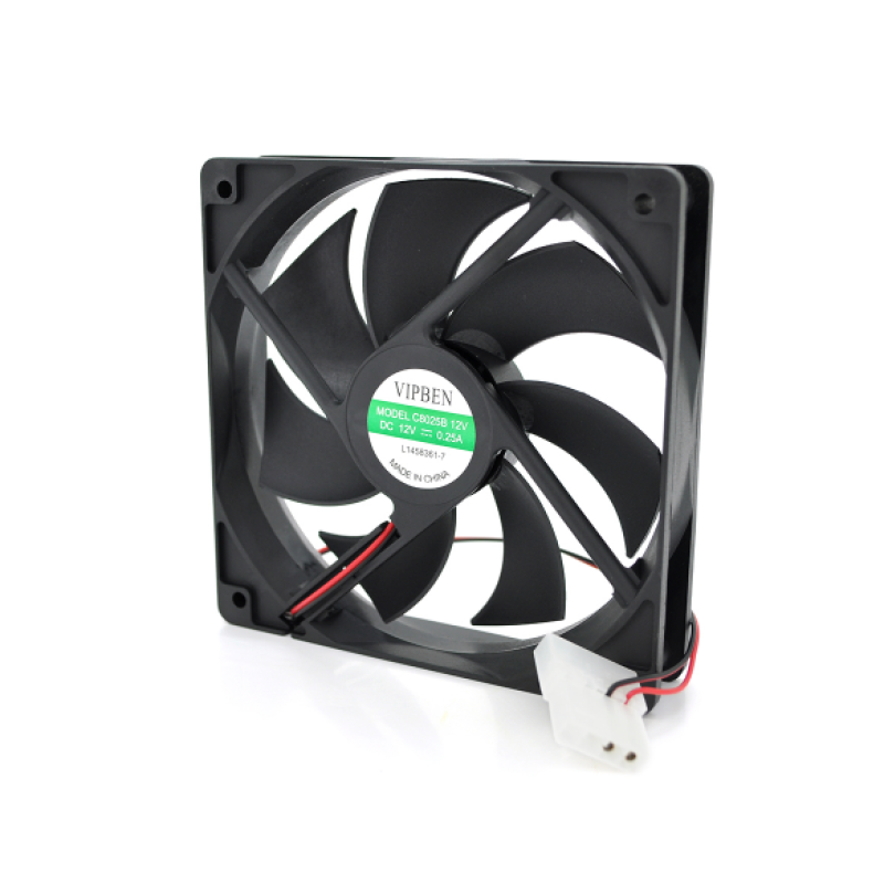 Кулер корпусной 12025 DC sleeve fan 4pin - 120*120*25мм, 1100об/мин Кулер корпусной 12025 DC sleeve fan 4pin - 120*120*25мм, 1100об/мин