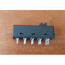 Перемикач повзунковий Daier SS-24N06, з фіксацією, ON-ON-ON-ON, 10pin, 8A 250V (на плату)