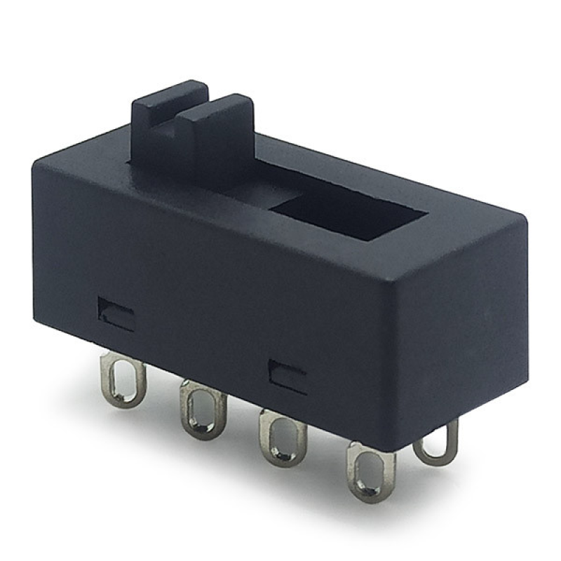 Перемикач повзунковий Daier SS-23N02, з фіксацією, ON-ON-ON, 8pin, 8A 250V (пайка) Перемикач повзунковий Daier SS-23N02, з фіксацією, ON-ON-ON, 8pin, 8A 250V (пайка)