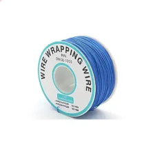 Дріт монтажний 1 жила (30AWG), синій, на котушці 250м.