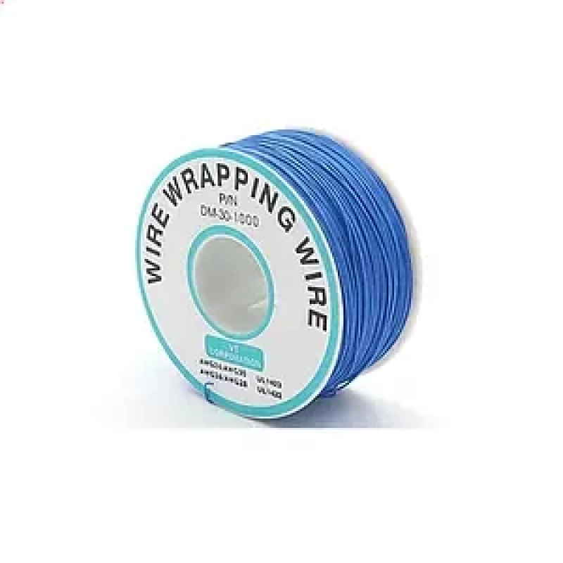 Дріт монтажний 1 жила (30AWG), синій, на котушці 250м. Дріт монтажний 1 жила (30AWG), синій, на котушці 250м.