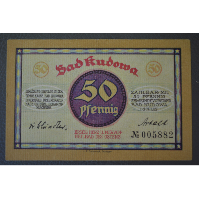 Німеччина. Нотгельд. 50 Pf ( 12 ) Німеччина. Нотгельд. 50 Pf ( 12 )