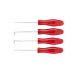 Набір гаків для слюсарних робіт 4 ШТ. MATRIX Набір гаків для слюсарних робіт 4 ШТ. MATRIX