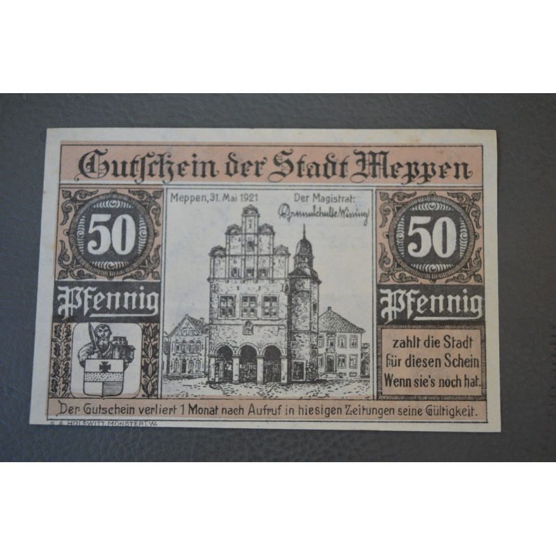 Німеччина. Нотгельд. 50 Pf ( 13 ) Німеччина. Нотгельд. 50 Pf ( 13 )