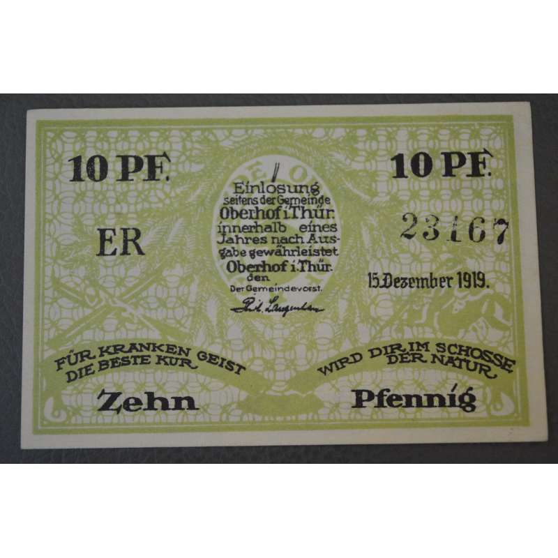 Німеччина. Нотгельд. 10 Pf   ( 13 )