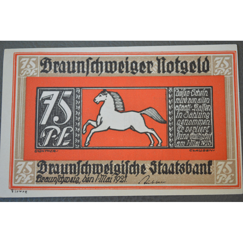 Німеччина. Нотгельд. 75 Pf ( 13 ) Німеччина. Нотгельд. 75 Pf ( 13 )