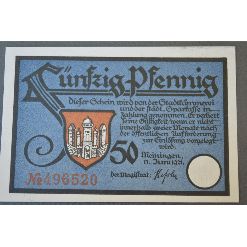 Німеччина. Нотгельд. 50 Pf ( 13 ) Німеччина. Нотгельд. 50 Pf ( 13 )