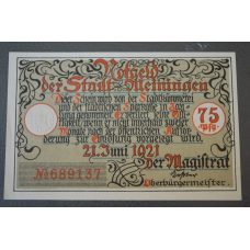 Німеччина. Нотгельд. 75 Pf   ( 13 )