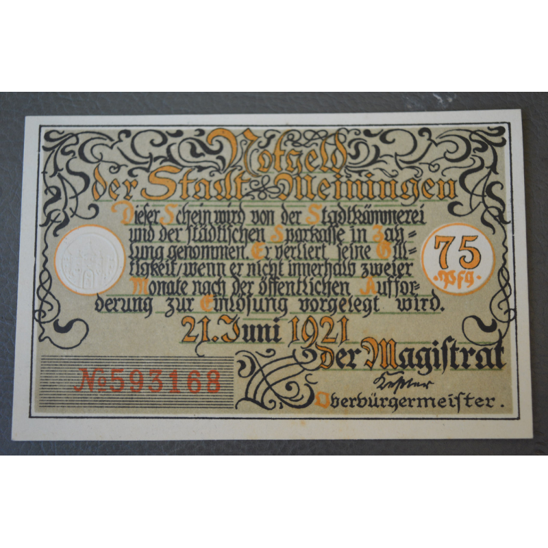 Німеччина. Нотгельд. 75 Pf ( 13 ) Німеччина. Нотгельд. 75 Pf ( 13 )