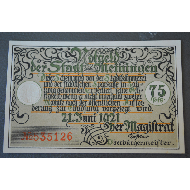 Німеччина. Нотгельд. 75 Pf ( 13 ) Німеччина. Нотгельд. 75 Pf ( 13 )