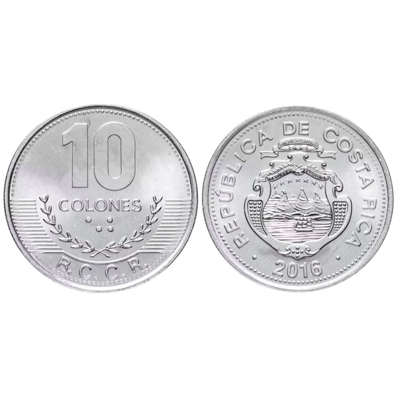 10 колон 2008 Коста Рика