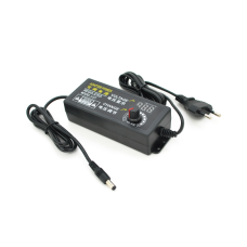 Адаптер живлення NZX-31250 з регулюванням 3-12V 5A, штекер 5,5 * 2,5, LED - індикація