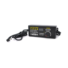 Адаптер живлення NZX-31250 з регулюванням 3-12 V 10 A, штекер 5,5*2,5, LED — індикація