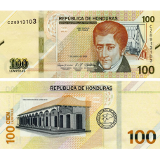 Гондурас 100 лемпіра 2019р UNC Р-100d