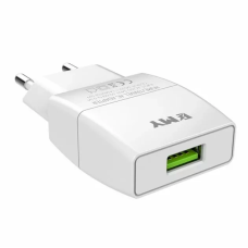 Мережевий зарядний пристрій EMY MY-A101 1a home charger + micro USB cable white (YT-KMY-A101-M)