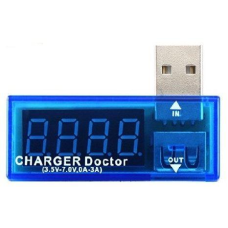 Вимірювач напруги та струму CHARGE Doctor USB