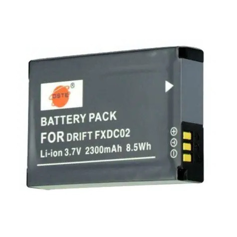 Акумулятор для екшн відеокамери DRIFT FXDC02, 2300 mAh.