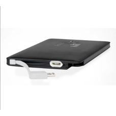 Портативна батарея з вбудованим кабелем УМБ Card Mobile Power 2Life Power Bank 2500 MAh Black (KG-138)