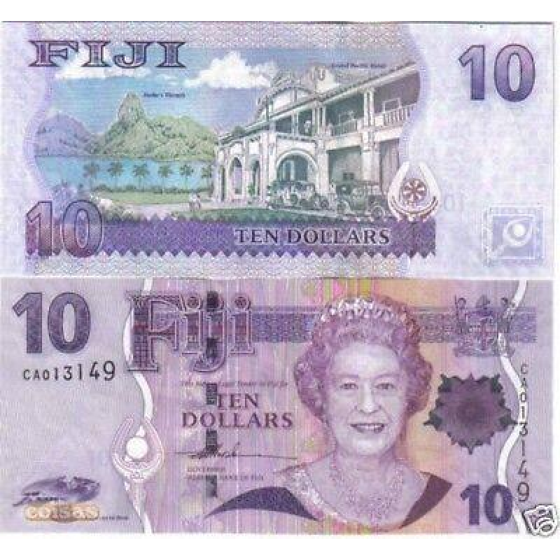 Фіджі/Fiji Islands 10 Dollars (2007) Pick 111 UNC