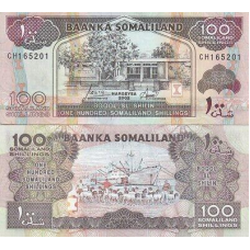 713ленд/Somaliland 100 Shillings 2002 P5 UNC