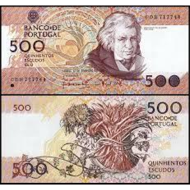 Португалія / Portugal 500 escudos 1992 Pick 180d UNC Португалія / Portugal 500 escudos 1992 Pick 180d UNC