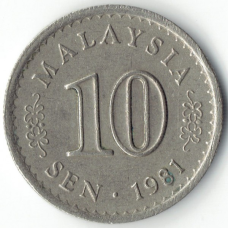 10 сенів 1981, Малайзія