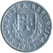 20 гелерів 1943 Словенія. (БЕ)