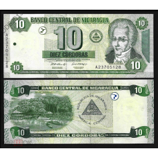 Нікарагуа / Никарагуа 10 кордоба 2002р  UNC Р-191