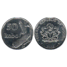 Нігерія 50 кобо 1991(АЖ)
