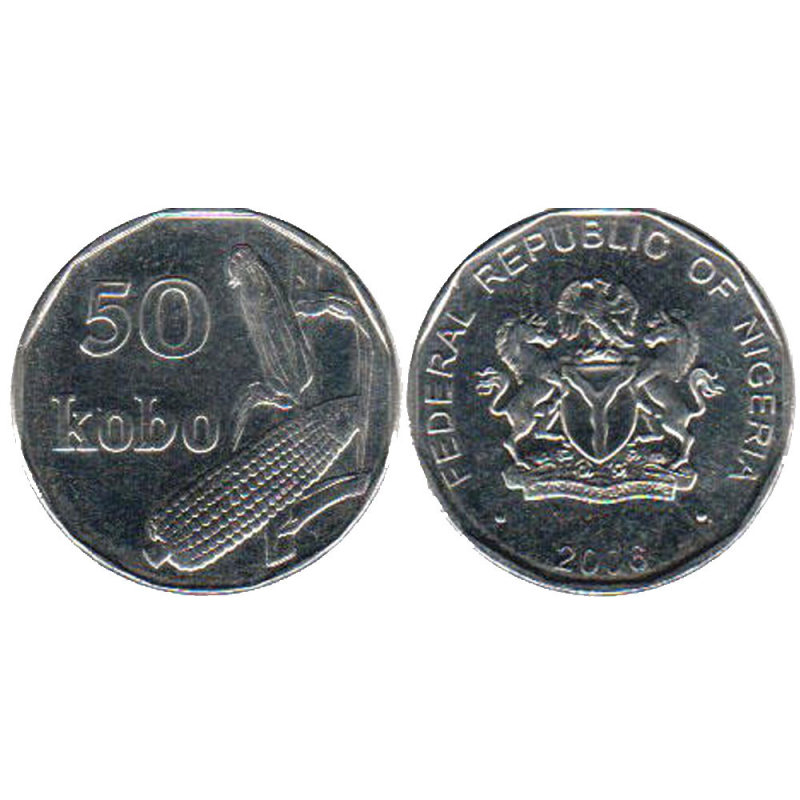 Нігерія 50 кобо 1991(АЖ)