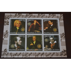 Марки. История и Личности. Искуство . Блок. 2002 рік (А-11)