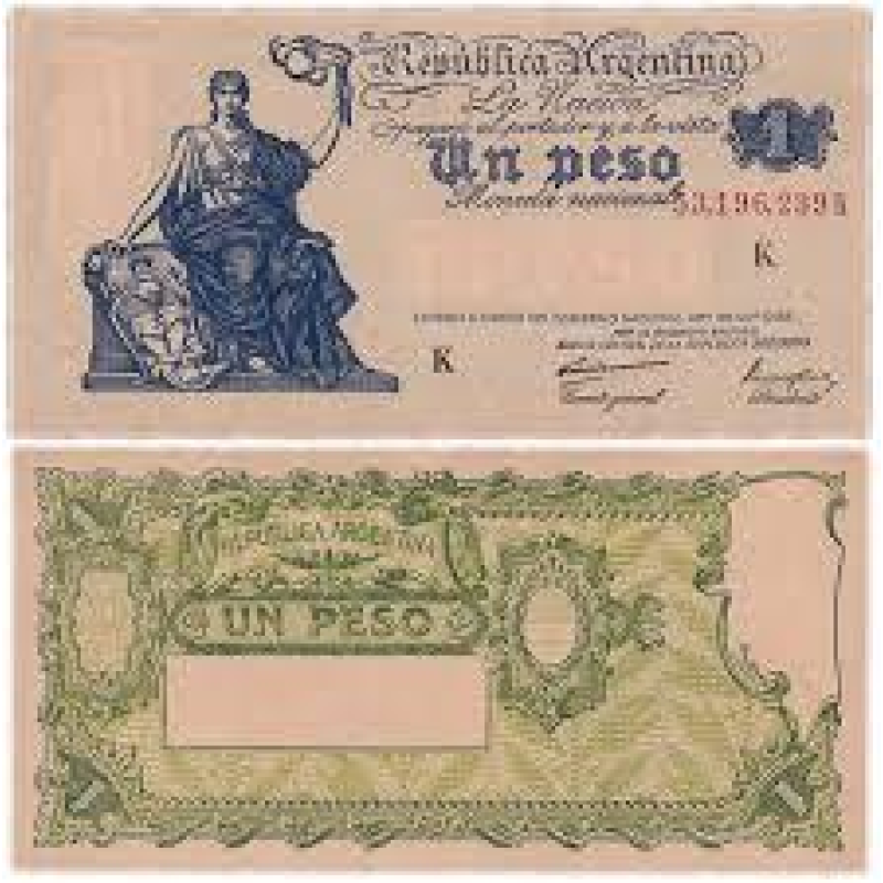 Аргентина / Argentina 1 Peso (1935) Pick 251 UNC Аргентина / Argentina 1 Peso (1935) Pick 251 UNC