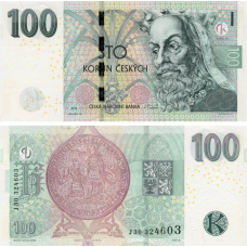 Чехия / Czech Republic 100 Korun 2018 Pick 18g UNC