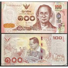 Таїланд Таиланд 100 бат 2017р UNC P-132 Commemorative “В пам“ять Короля Рами IX “