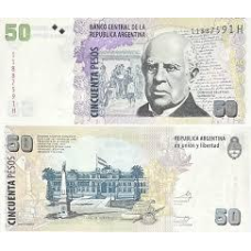 Аргентина / Argentina 50 Pesos (2003-2015) Pick 356 UNC