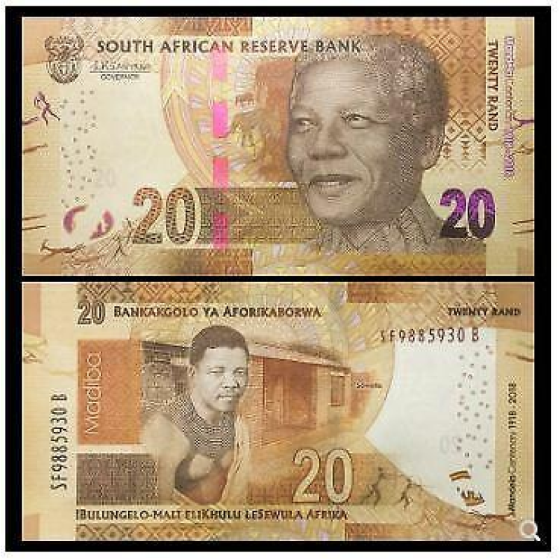 Південна Африка (ЮАР) / South Africa 20 rand 2018 Pick 144 UNC Commemorative