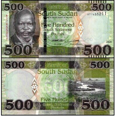 Судан Південний/South Sudan 500 pounds 2020 Pick 16 UNC