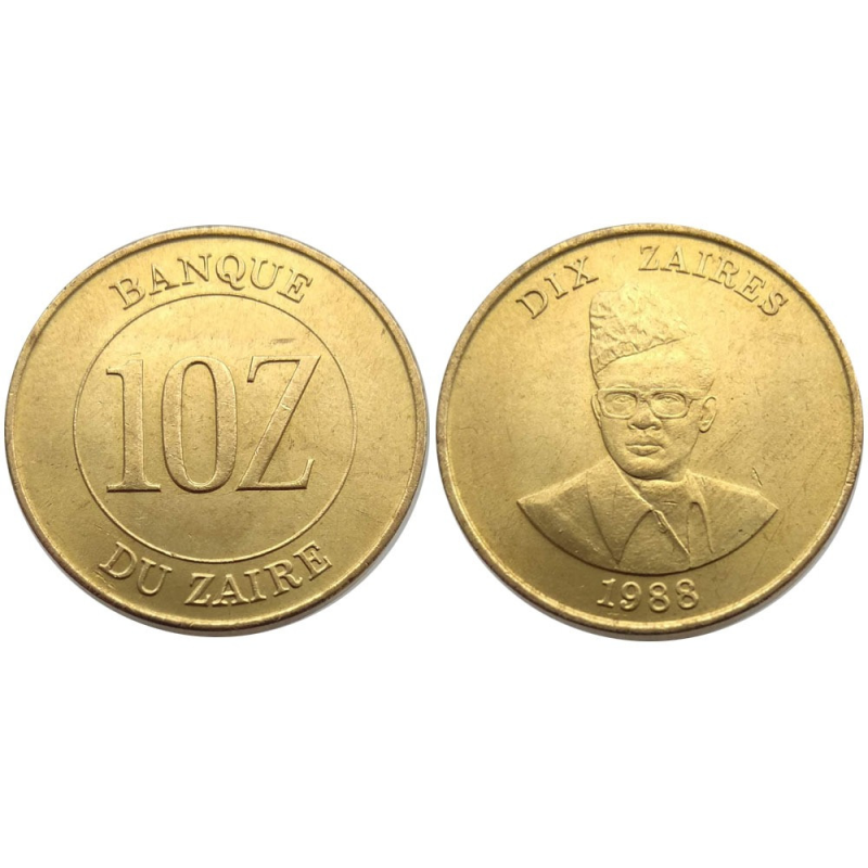 10 зарів 1988 Заїр