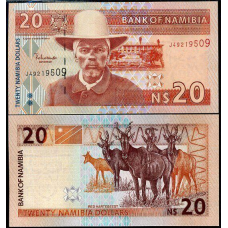 Намібія / Намибия / Namibia 20 dollars (2002) Pick 6 UNC
