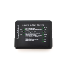 Тестер для діагностики блока живлення 4pin/6pin/8pin/20pin/24pin/Floppy/SATA, Blister