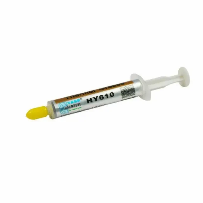 Термопаста HY610 Halnziye, 3 г (3.05 Вт/мК), gold, шприц Термопаста HY610 Halnziye, 3 г (3.05 Вт/мК), gold, шприц