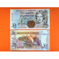Гернсі/Guernsey 5 Pounds (2007) Pick 56с UNC