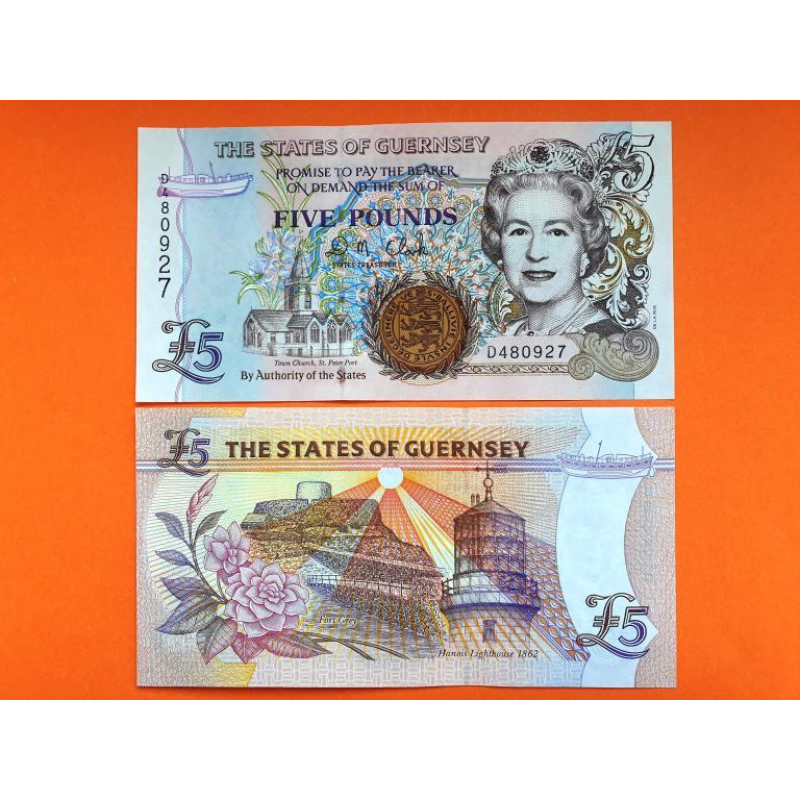 Гернсі/Guernsey 5 Pounds (2007) Pick 56с UNC Гернсі/Guernsey 5 Pounds (2007) Pick 56с UNC