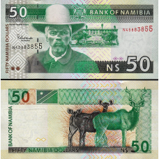 Намібія / Намибия / Namibia 50 dollars (2003) Pick 8 UNC